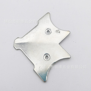 Supports d'angle pour portes et fenêtres en acier, 68 mm x 40,8 mm, épaisseur 2,0 mm, design minimaliste durable pour la décoration intérieure - Product Image 2