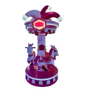 <b>Mini</b> Carousel for Kids Amusement Park Parent-Child Interactive Coin Operated Games Revolving Recreation Facilities - Product Image 4
