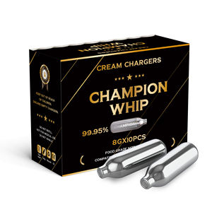 Champion 8g <b>whipped</b>-<b>cream</b>-chargers 8.2g <b>cream</b> charger <b>canister</b> - Product Image 4