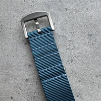 Couleurs remplaçables Bracelets de montre en nylon Bracelets bleus de luxe 18/20/22/24mm Bracelet de montre