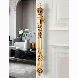 את מפעל ישירות משתמש חלול החוצה טכנולוגיה עיצוב ארוך דלת ידית אירופאי יוקרה זהב דלת ידית - Product Image 5