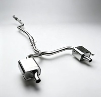 Système d'échappement Catback en acier inoxydable DZ 304 pour Mercedes Benz W205 C200 C250 C260 C300