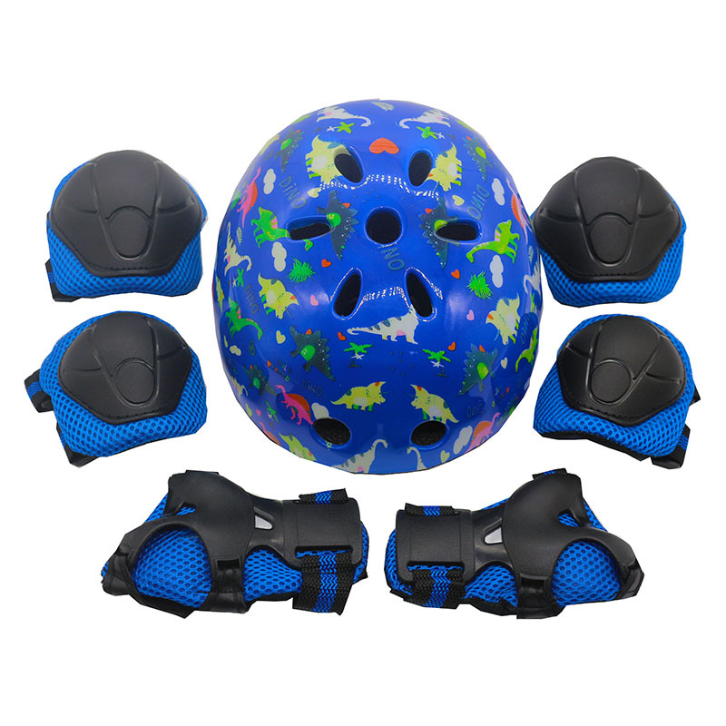 Mondo dei dinosauri blu