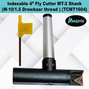 Assorts Indexable Fly Cutter 4 Inch Mt-2 Shank Tcmt1604 Insert For Cnc <b>Machining</b> Center - Product Image 2