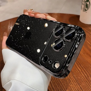เคสกันกระแทกแบบแข็ง PC สำหรับ iPhone 17 Pro Max รุ่นใหม่เคลือบเงาแบบกลิตเตอร์ ใช้ได้กับ iPhone 16 Pro Max - Product Image 2