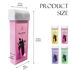 Rouleau de <span class=keywords><strong>cire</strong></span> personnalisable en vrac 100g rouleau sur cartouche de <span class=keywords><strong>cire</strong></span> épilation - Product Image 2