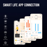 Corde à sauter intelligente électronique en PVC réglable, vente chaude, fitness à domicile, compteur numérique, corde à sauter sans fil avec application