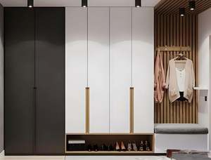 Huipinju Durable Modern Wooden <b>Shoe</b> Cabinet <b>for</b> Home Living Room Hotel Apartment Entryway Furniture - Product Image 2