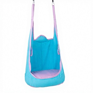 CE and CPC Certified <strong>Sensory</strong> <strong>Swing</strong> Attachment Cloth Pod <strong>Swing</strong> in Pink White with 80kg Capacity <strong>for</strong> <strong>Adults</strong> - Product Image 4