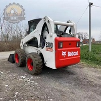 Chargeuse compacte Bobcat d'occasion S300 S220 S650 S770 – Approvisionnement direct pour importateurs étrangers