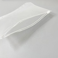 Pochette promotionnelle en PVC A5 A6 A7 pour cartes de visite, organisateur d'argent, enveloppes étanches avec fermeture éclair