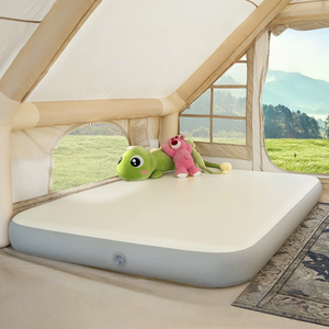 Bán buôn thả khâu Nệm Inflatable bền giường không khí Gấp Cắm Trại ngủ Pad di động ngoài trời trong nhà sử dụng - Product Image 2