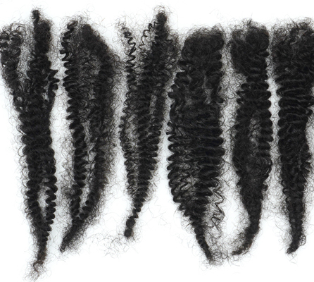 KAMA Remy Virgin Braiding Hair Pre Stretch 4C Afro Kinky Human Hair Bulk Marley Twist Wholesale Detail Section 1