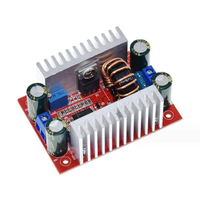 Módulo convertidor elevador de CC-CC de 400W, voltaje y corriente constantes, placa de alimentación para controlador LED de alta potencia