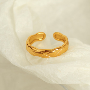 European Style Irregular Textured C Shape Bracelet <b>Set</b> <b>Gold</b> Silver Adjustable <b>Bangle</b> For Women Geometric Design - Product Image 3