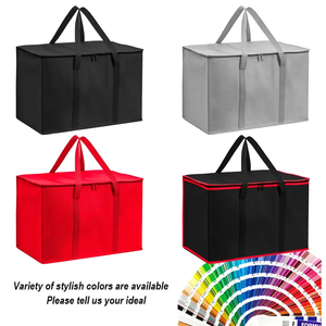 Sac isotherme portable personnalisé avec logo, imperméable, en non-tissé, en aluminium, pour la livraison de nourriture et de café - Product Image 5