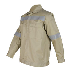 Ensemble de vêtements de travail pour hommes Xk-24-1089, coton 260 g/m², ignifuge, vêtements de protection pour les travailleurs du charbon, de l'industrie chimique et du pétrole - Product Image 2