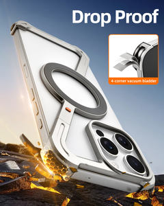 Casing ponsel bentuk Z, desain minimalis pengisian daya magnetik, mudah dirakit - Product Image 5