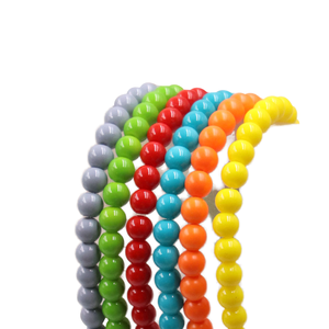 6mm Round Multi-color Glass Beads in <b>Box</b> for Jewelry Making-Competitive Price HK EXPORTS Brand Third <b>Party</b> Certified - Product Image 1