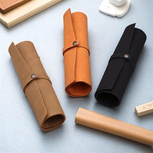 Custom logo Travel <b>Watch</b> Pouch Durable Business Bag Capacity <b>Watch</b> Storage Bag Soft PU Leather <b>Watch</b> Rolls - Product Image 3