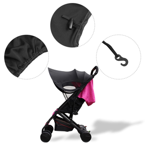Housse universelle pour poussettes, imperméable, pare-soleil pour poussette de bébé, pare-vent pour poussette de tout-petit - Product Image 4