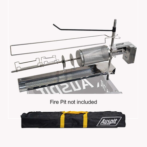 Asador de Acero Inoxidable Auspit Golds, Asador Plegable para Barbacoa de Carbón y Leña, para Camping, Caza y Picnic - Product Image 1