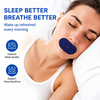 Nouvelle conception de ruban adhésif buccal de qualité supérieure, hypoallergénique, anti-ronflement, ruban adhésif pour le sommeil, retrait sans douleur, logo personnalisé, CE, MSDS, ISO13485