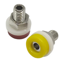 Prise banane isolée 2 mm K2A43 pour panneau de test, borne de câblage