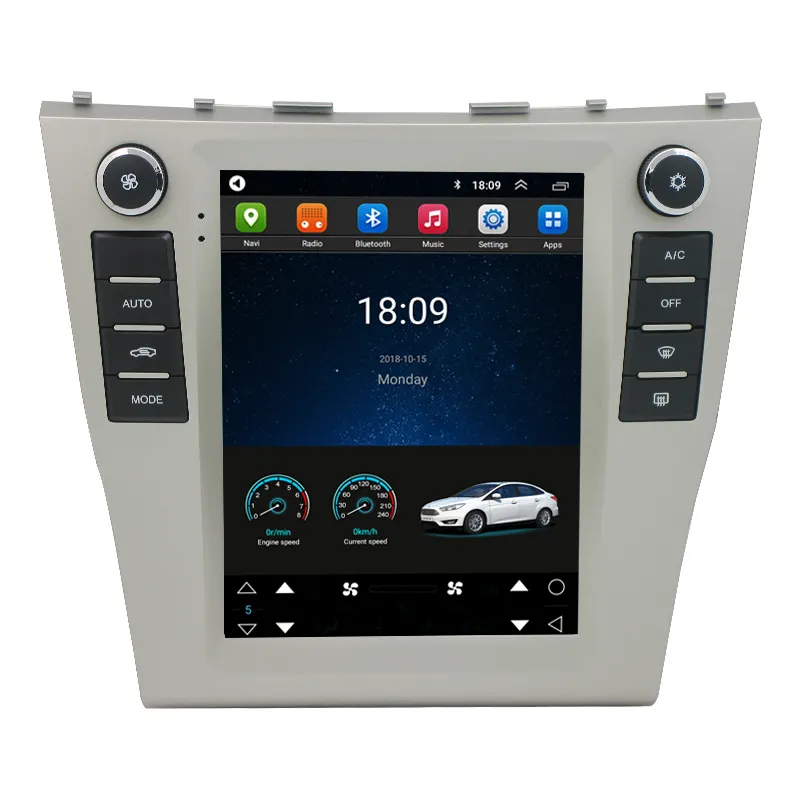 Đài Phát Thanh Xe Hơi Android Dvd Player Hệ Thống Định Vị Gps Bảng Điều Khiển Đa Phương Tiện Cho Toyota Camry 2006 2007 2008 2009 2010 2011