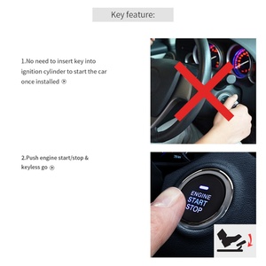 Easyguard - Botón Inteligente de Encendido/Apagado para Automóvil con Transmisión Automática, Arranque y Parada Remotos, DC12V - Product Image 6