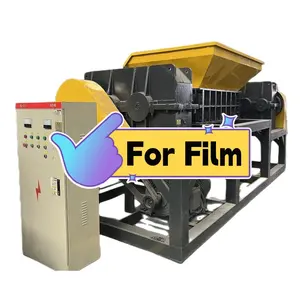 Waste plastic film shredder machine plastic film shredder for film recycle