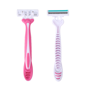 มีดโกนขนสแตนเลสสำหรับผู้หญิง ผลิตจำนวนมาก ปลอดภัย มีหลายสี - Product Image 2
