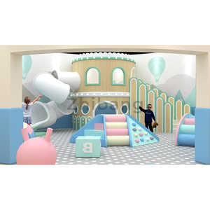 <b>Maximize</b> ROI with Ball Pool Combined Soft Kids Indoor Playground Equipment Entertaining for Children in Birthday Party Rooms. - Product Image 1