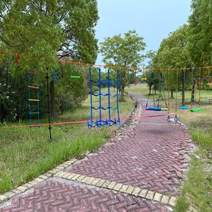 屋外キッズプレイグラウンド ニンジャウォーリアー障害物コース：楽しくてエキサイティングな冒険設備 - Product Image 4