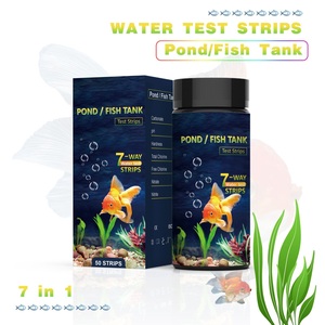 <span class=keywords><strong>Bandelettes</strong></span> de <span class=keywords><strong>test</strong></span> d'eau potable 7 en 1 pour aquarium, réservoir de poissons et <span class=keywords><strong>piscine</strong></span> (pH et brome) certifiées CE - Product Image 4