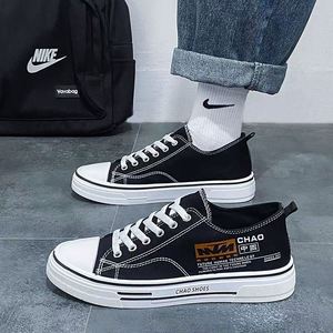 Chaussures de marche polyvalentes pour hommes, nouveau modèle 2025, durables, respirantes, en toile, à lacets, avec doublure en maille, antidérapantes, style fin - Product Image 4