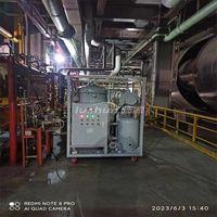Machine de purification d'huile de lubrification à turbine mobile 30Lpm
