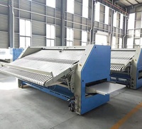 Machine à plier les draps en lin électrique Yinjie pour hôtels et hôpitaux, entièrement automatique, haute vitesse, autonettoyante