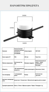 Source de lumière ponctuelle LED Overseasdesign Dot-50H 150Lm DC24V Haute luminosité CNC Zigbee 3.0 Personnalisation OEM&ODM Dimensions - Product Image 2