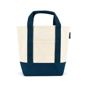 Personalized Customized Logo Oversized Black Canvas Beach Tote <strong>Bag</strong> Natural Color Embroidered Striped Beach <strong>Bag</strong> with Rope Handle - Product Image 2