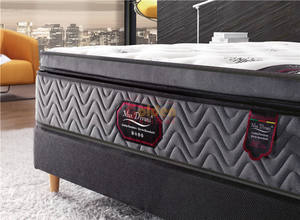 Matelas à ressorts ensachés en mousse éponge, design moderne, compressé et roulé en boîte, pour chambre à coucher, meubles de maison, utilisation en villa - Product Image 5