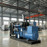 Genset Diesel Open Frame OEM Supported, Unit Lengkap untuk Proyek Industri, Pesanan Grosir
