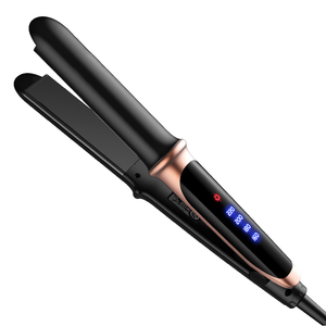 Nuovo stile doppia tensione capelli piatto piastra per capelli prezzo di fabbrica Display Lcd lisciare i capelli stecca di ricarica - Product Image 1