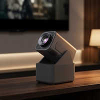 Projecteur LCD portable HT31 720P avec Android 13, 120 lumens, support réglable, 1 Go de RAM/8 Go de ROM, projection 10 m, garantie 1 an