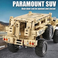 Mould King – Kit d'assemblage MOC pour véhicules tout-terrain, modèle 13131, Super Speed 1:8 Marauder, blocs de construction