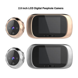 2.8 "écran LCD couleur Angle de 90 degrés Vision nocturne porte numérique trou pour les yeux caméra judas visionneuse un clic pour photographier - Product Image 2
