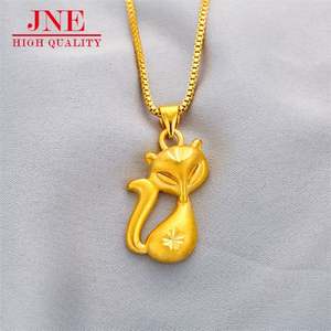 Costume de renard Vietnam Sable <span class=keywords><strong>Foxer</strong></span> Costume Collier Clavicule Plaqué Or Bague Femme Bague Femme Bijoux - Product Image 2