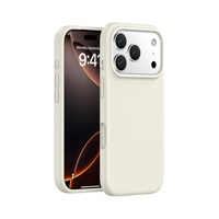 Coque de téléphone en silicone multicolore en gros pour iPhone 17 16 15 14 Pro Max, coque arrière souple en TPU antichoc et étanche