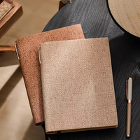 Carnet/Journal à couverture rigide en similicuir A4/A5/B5, reliure cousue, papier Daolin 80g, logo personnalisé sur mesure