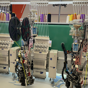 Yonthin Chất lượng cao đa đầu phẳng + sequin + cordng + Khăn Chenille máy thêu - Product Image 4